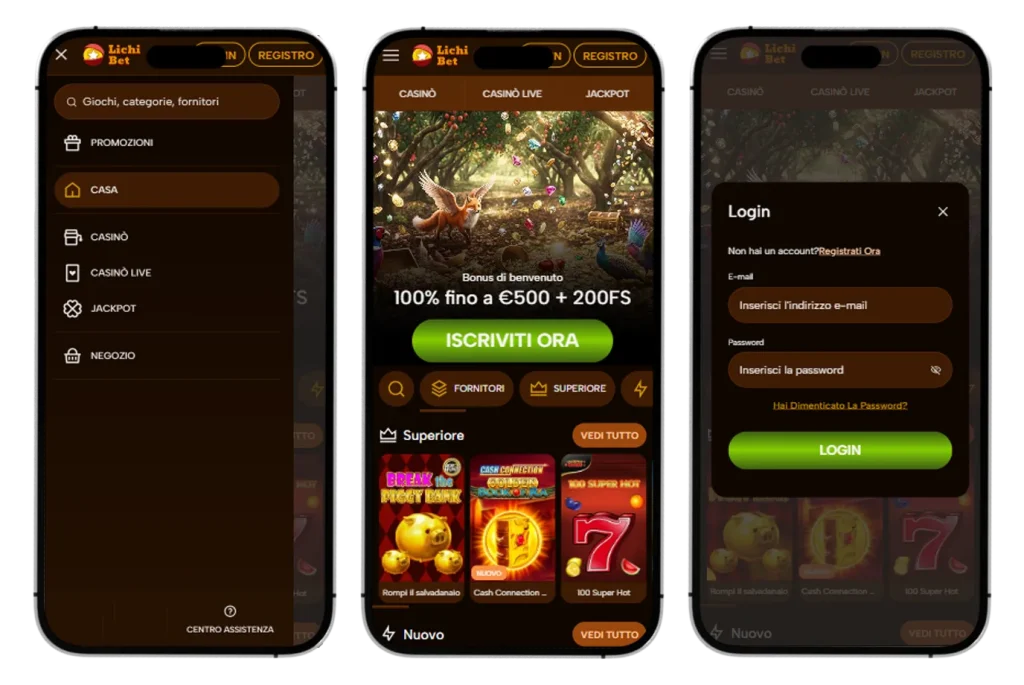 Lichibet Casino фзз